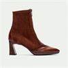 Hispanitas Atlanta Front Zip Heel Boot - Brown